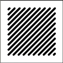 Renson système C+ Evo plaque de finition 80 mm - 130 x 130 mm - Diagonal