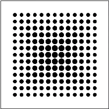 Renson système C+ Evo plaque de finition 125 mm - 170 x 170 mm - Artist