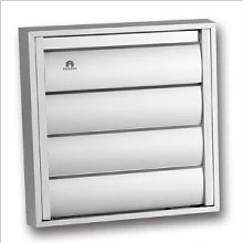 Renson 433 dampkaprooster 173 x 173 mm - alu/geanodiseerd