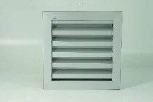 GRILLE MURALE RENSON 411 300 - 300 o alu/anodisé encastrer