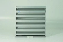 Renson 431 grille à poser 325 x 325 mm - alu/anodisé