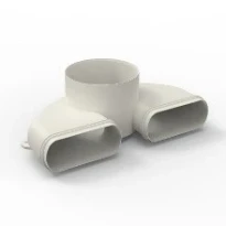 Renson Easyflex 125 pièce de raccordement double pour bouche