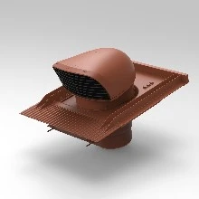 Renson passage toiture 150/160 brun design polypropylène