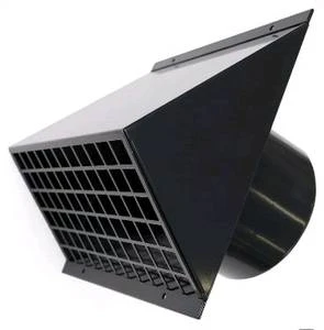 Begetube Profi-air grille extérieure DN180 - noir