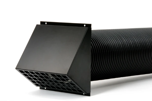 Vasco WTW ventouse ventilation horizontale 200/170 mm - noir
