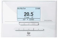 Bulex ExaControl E7C thermostat à horloge On/Off - programme hebdomadaire - blanc
