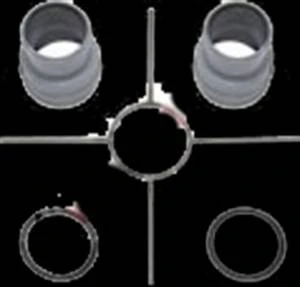 Vaillant WSS connector 80 kit 6