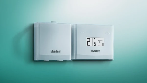 THERMOSTAT A HORLOGE VAILLANT VSMART sans fils-avec horloge digital du semaine