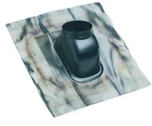 Vaillant RGA bavette en plomb 25-50° pour passage toiture 60/100 - 80/125