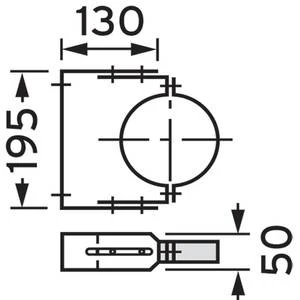 COLLIER VAILLANT 125MM 50 à 90mm
