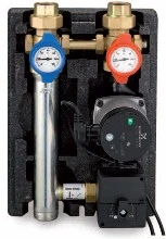 Vaillant VDM groupe de pompes vdm25 4/4 classe A avec mitigeur pour 1 circuit-kvs 8 m³/h(ex0020175095)
