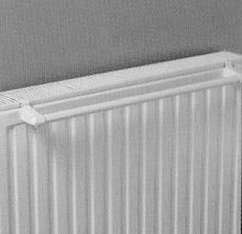 Radson porte-serviette 900 mm - RAL 9016 blanc signalisation - pour Compact - Integra - Planora