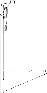 CONSOLE POUR RADIATEUR RADSON PLINT 33 o 200 MM ! blanc signalisation ral 9016 mural