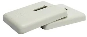 Rofix rosace ral 9010 blanc pur pour plaque sol de la console sur pied