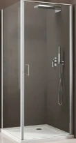 Aquaconcept Factor 410 panneau de douche latéral 770-790 mm - chromé brillant - transparent - traitement du verre: AquaClean
