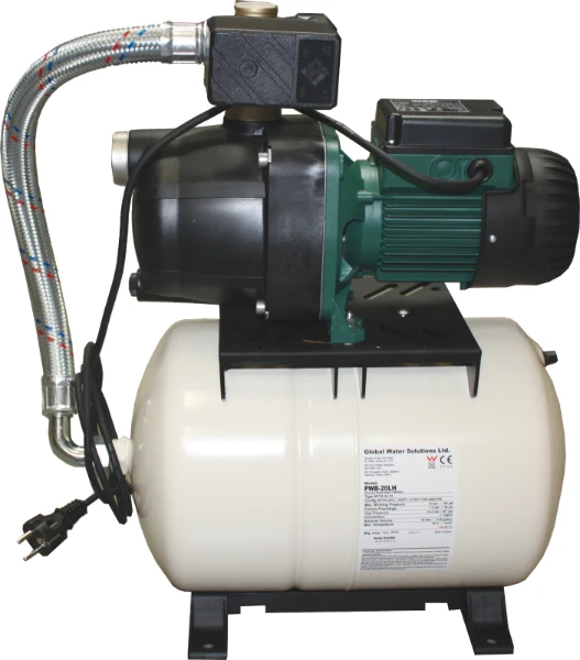 DAB Aquajetcom 82/20 M pompe hydrophore auto-aspirante avec vase d'expansion horizontal 20 l
