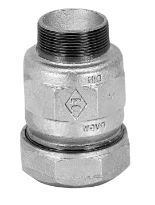 Atusa Fast Galva 746 raccord droit à compression MF 3/8 x 3/8