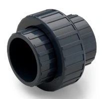 Eupen PVC pression raccord union 3-piéces FF 63 x 63 mm