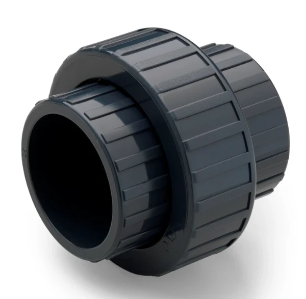 Eupen PVC Pression raccord union 3-pièces FF 32 x 32 mm