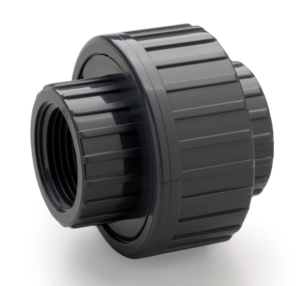 Eupen PVC Pression raccord union 3-pièces joint plat FF 63 x 2 F