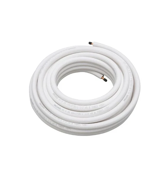 Inoac CU geisoleerde koper koelleiding 1/4 (rollengte 30m) - brandklasse B-S1-D0 - prijs per rol