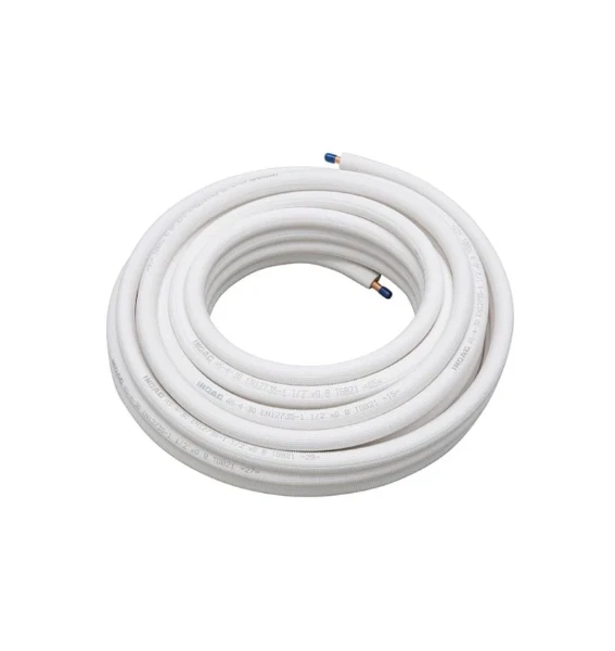 Inoac CU geisoleerde koper koelleiding 1/2 (rollengte 30m) - brandklasse B-S1-D0 - prijs per rol