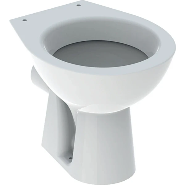 Geberit Bambini staand kindertoilet - met spoelrand - 330 x 405 mm - met gaten voor toiletzitting - Wit