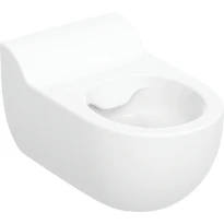 Geberit Bambini wall-hung WC for children, washdown WC, Rimfree, without WC seat holes: T min.=53cm, Blanc