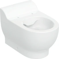 Geberit Bambini floor-standing WC for children, washdown WC, Rimfree, for WC seat: T min.=53cm, Blanc
