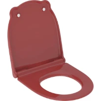 Geberit Bambini Siège de WC pour enfants: Mécanisme softclose=Non, Rouge carmin