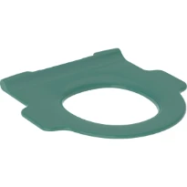 Geberit Bambini Lunette de WC pour enfants, avec fonction de poignée/d’appui: Vert forêt
