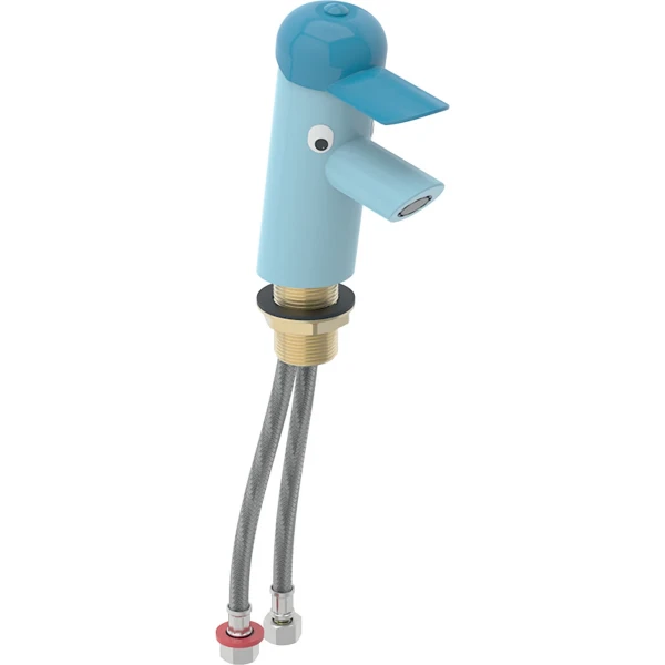 Geberit Bambini eengreepswastafelmengkraan - lichtblauw/Oceaanblauw