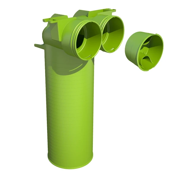 Ubbink Air Excellent 48C Vent.Adapt. 125-90°