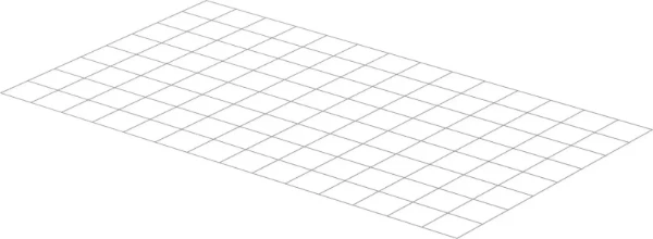 Uponor Classic treillis 10 cm (pièce 2,52m²) 2100 x 1200 x 3 mm - prix par m² - vendu par pièce