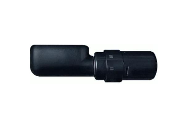 Vasco designventielset haaks (met thermostaatkop) zwart