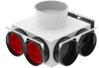 Zehnder ComfoTube 90 distributeur 125 mm - 6 x 90 mm - CT 220 (RLC)