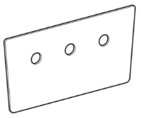 Geberit Bambini WSS Disque fonctionnel pour espace de soins et de jeux Bambini
