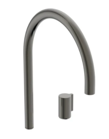 Ideal Standard Solos mitigeur lavabo 2-trous avec bec et poignée rond (à combiner avec porcelaine solos) brushed gun metal