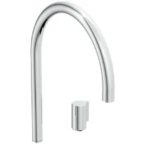 Ideal Standard Solos mitigeur lavabo 2-trous avec bec et poignée rond (à combiner avec porcelaine solos) Chromé