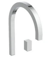 Ideal Standard Solos mitigeur lavabo 2-trous avec bec et poignée carré (à combiner avec porcelaine solos) Chromé