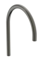 Ideal Standard Solos bec de lavabo électronique rond 1 trou (à combiner avec porcelaine solos) brushed gun metal