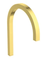 Ideal Standard Solos bec de lavabo électronique carré 1 trou (à combiner avec porcelaine solos) brushed gold