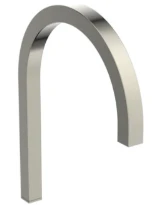 Ideal Standard Solos bec de lavabo électronique carré 1 trou (à combiner avec porcelaine solos) rvs look/look rvs
