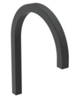 Ideal Standard Solos bec de lavabo électronique carré 1 trou (à combiner avec porcelaine solos) silk black