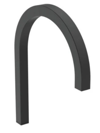 Ideal Standard Solos bec de lavabo électronique carré 1 trou (à combiner avec porcelaine solos) silk black