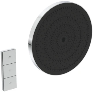 Ideal Standard IdealRain Solos pomme de tête ø 300 mm 3f+télécommande, 12 l/min Chromé