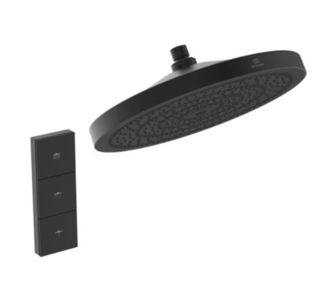 Ideal Standard IdealRain Solos pomme de tête ø 300 mm 3f+télécommande, 12 l/min silk black