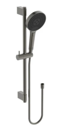 Ideal Standard IdealRain Solos barre de douche 600 mm avec douchette ø 130 mm 3f, 8l/min brushed gun metal