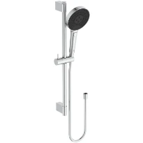 Ideal Standard IdealRain Solos barre de douche 600 mm avec douchette ø 130 mm 3f, 8l/min Chromé