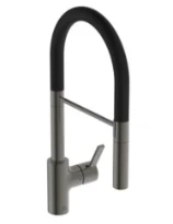 Ideal Standard Gusto mitigeur cuisine semi-pro avec douchette 2f brushed gun metal